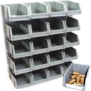 EQUIP247UK Garage Storage Bin Wall Kit