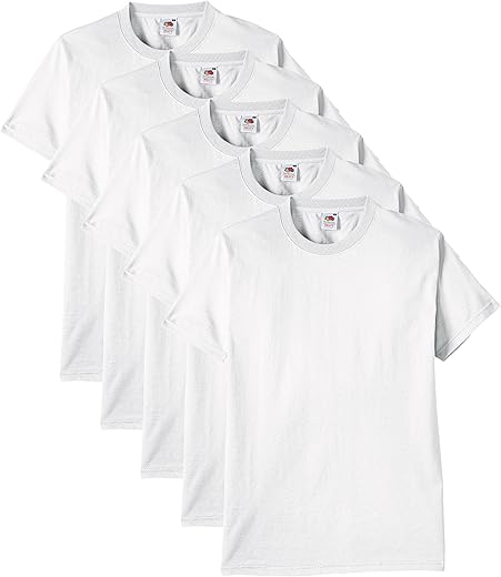 Men’s Heavyweight White T-Shirt b...