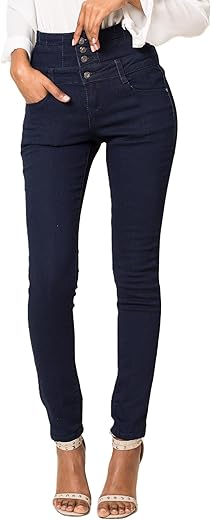 High Waisted Skinny Jeans for Women