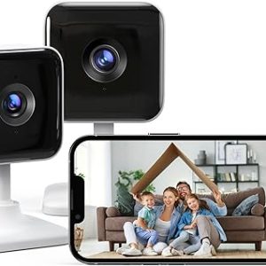GNCC C2 Indoor Security Camera 2-Pack