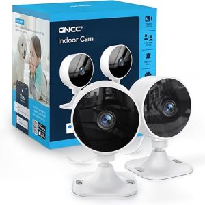 GNCC GC3 Indoor Security Camera 2-Pack