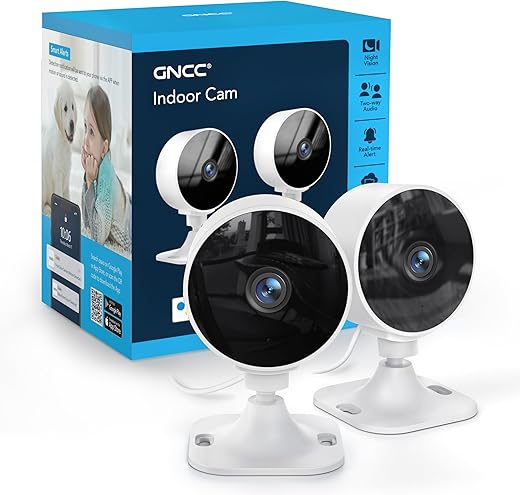 GNCC GC3 2-Pack 1080P Indoor Security C...