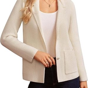 GRACE KARIN Women's Long Sleeve Blazer