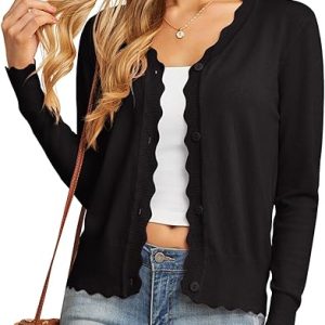 GRECERELLE Women's Lightweight Cardigan