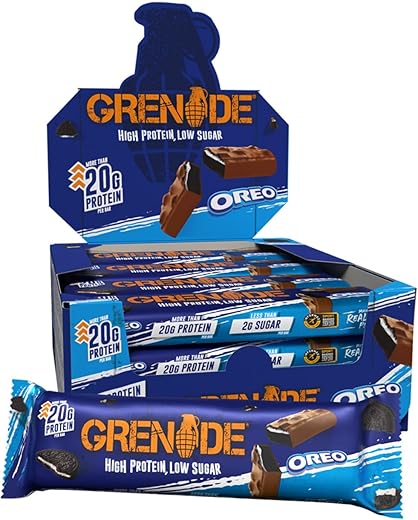 Grenade OREO Protein Bar – 12 Pac...