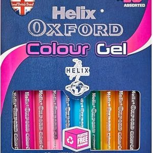 Helix Oxford Assorted Colour Gel Pens