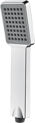 High-Pressure Square Shower Head –...