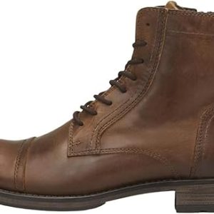 JACK & JONES Men's Leather Warm Boots