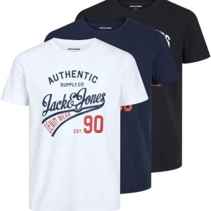 JACK & JONES Men's Summer T-Shirt Pack