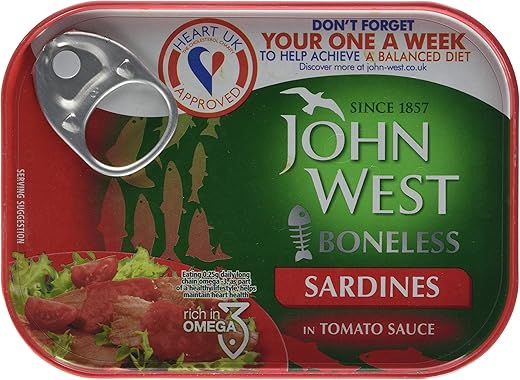 John West Boneless Sardines in Tomato S...
