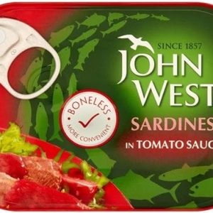 John West Skinless Sardines in Tomato Sauce