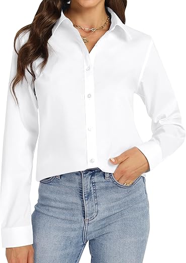 J.VER Women’s Long Sleeve Stretch...