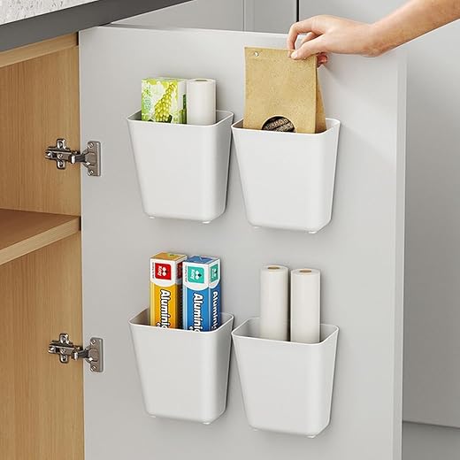 Self-Adhesive Kitchen Cabinet Storage B...