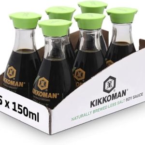 Kikkoman Less Salt Soy Sauce Pack of 6