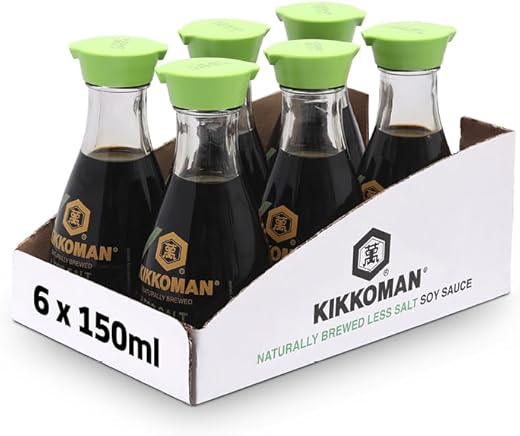 Kikkoman Less Salt Soy Sauce 150ml R...