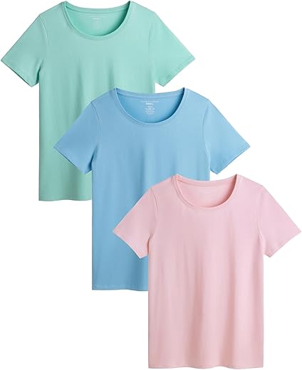 Multicolored Women’s T-Shirt 3-Pa...