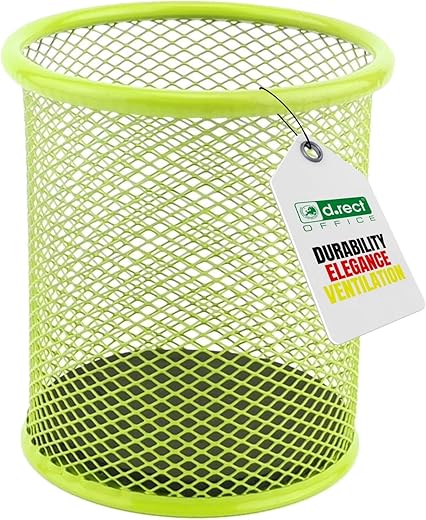 Multifunctional Round Metal Pen Holder ...