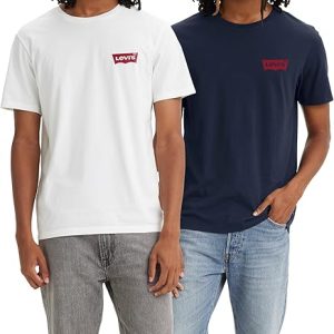 Levi's Men's Crewneck Graphic Tee 2-Pack
