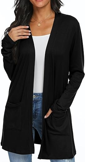 Lightweight Women’s Cardigan with...