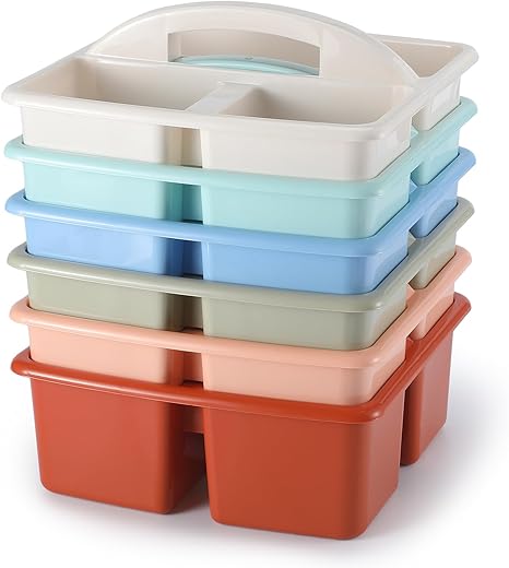 Boho Color 12-Pack Classroom Caddy Orga...