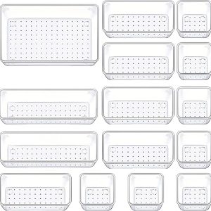 Manalete 15-Piece Drawer Organizer Set