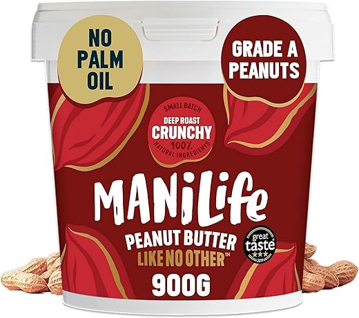 ManiLife Deep Roast Crunchy Peanut Butt...