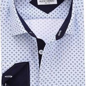 Men's Stylish Printed Dress Shirt