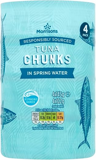 Morrisons Tuna Chunks in Spring Water &...