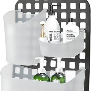 No Drill Bathroom Shower Organizer