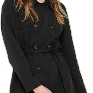 ONLY Women's Onlvalerie Trenchcoat
