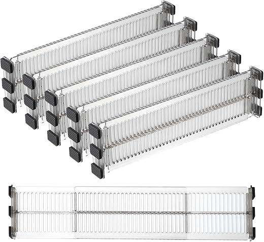 Expandable Drawer Dividers 6-Pack ̵...