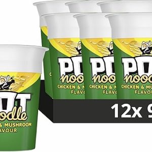 Pot Noodle Chicken & Mushroom Instant Snack