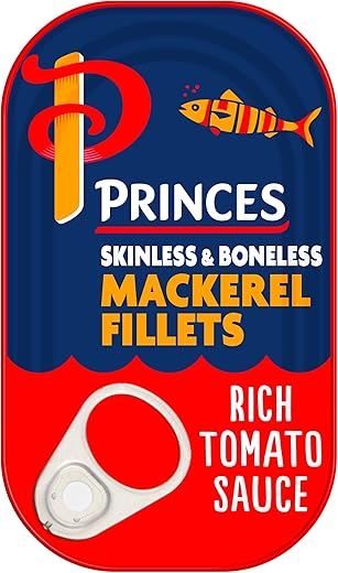 Pack of 10 Princes Mackerel Fillets in ...