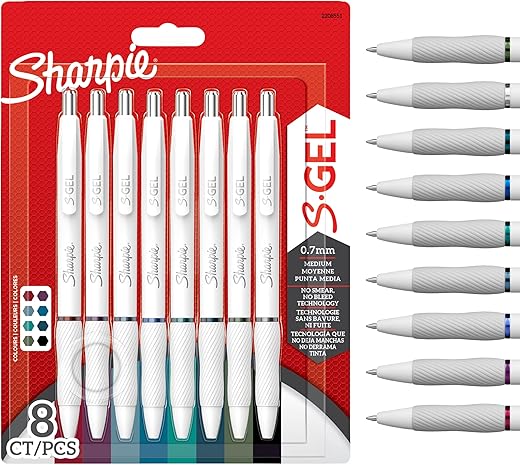 Sharpie S-Gel Medium Point Gel Pens ...