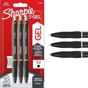 Sharpie S-Gel Medium Point Gel Pens - 3 Pack