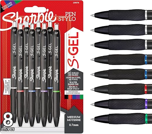 Sharpie S-Gel Medium Point Gel Pens | A...
