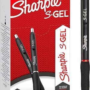 Sharpie S-Gel Medium Point Red Gel Pens