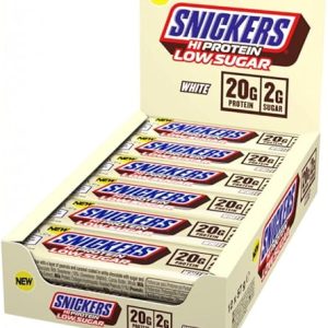 Snickers White Chocolate Low Sugar Protein Bars