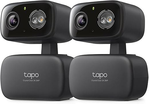 Tapo 2K 3MP Pan/Tilt Security Camera