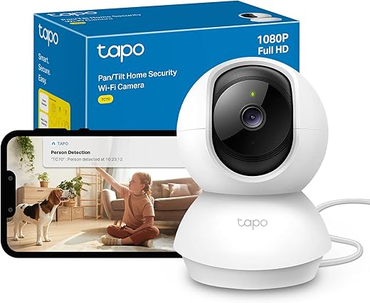 Tapo TC70 1080p Indoor Security Camera ...