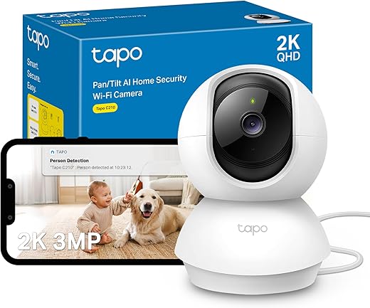 Tapo C210 2K Indoor Security Camera wit...