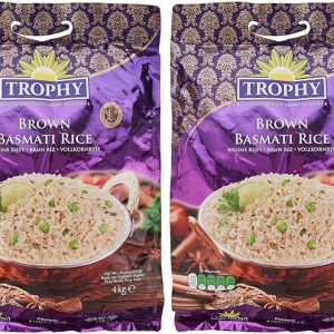Trophy Wholegrain Brown Basmati Rice 4 kg