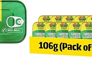 Tropical Sun Hot Pepper Sardines Pack of 12