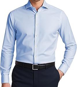 Vasego Men's Regular Fit Dress Shirt