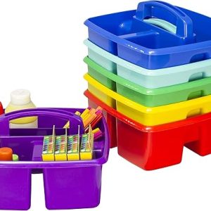Versatile Storex 3-Compartment Caddy Set
