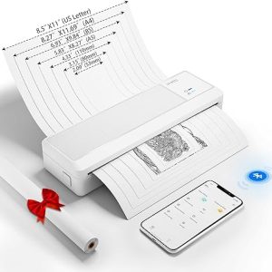 Vretti Wireless Portable Thermal Printer