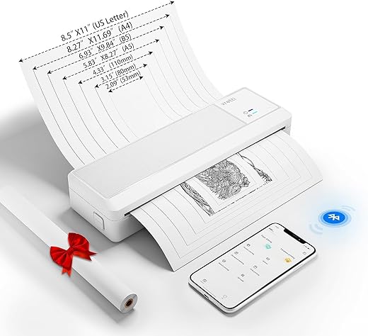 Wireless Vretti Portable Inkless Printe...