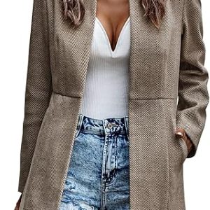 Women's Open Front Casual Blazer