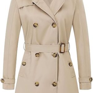 Women’s Windbreaker Trench Coat
