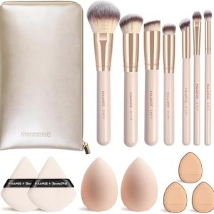 15-Piece Premium Makeup Brush Set